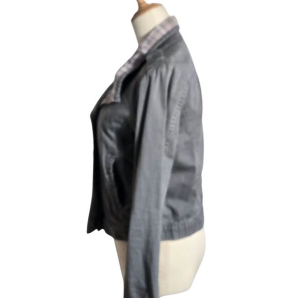 Sound & Matter Vintage Gray  Cropped Jacket - Picture 7 of 9